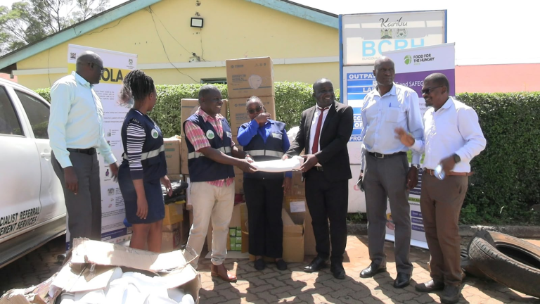 Bungoma receives PPEs to boost Ebola preparedness