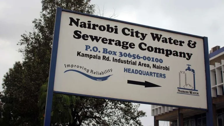 Several neighbourhoods to face three-day water shortage; Nairobi Water announces
