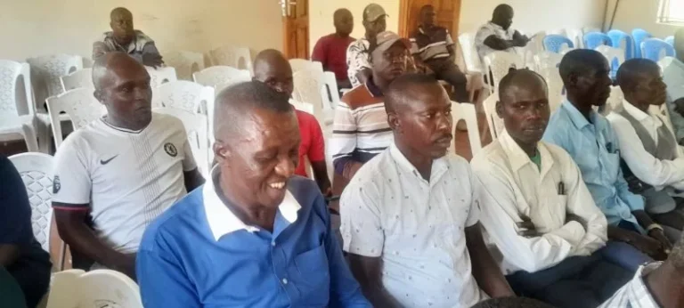 Teso North residents embrace hides and skins project after Public Participation.