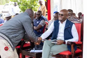 Interior PS Raymond Omollo meets Homa Bay business community