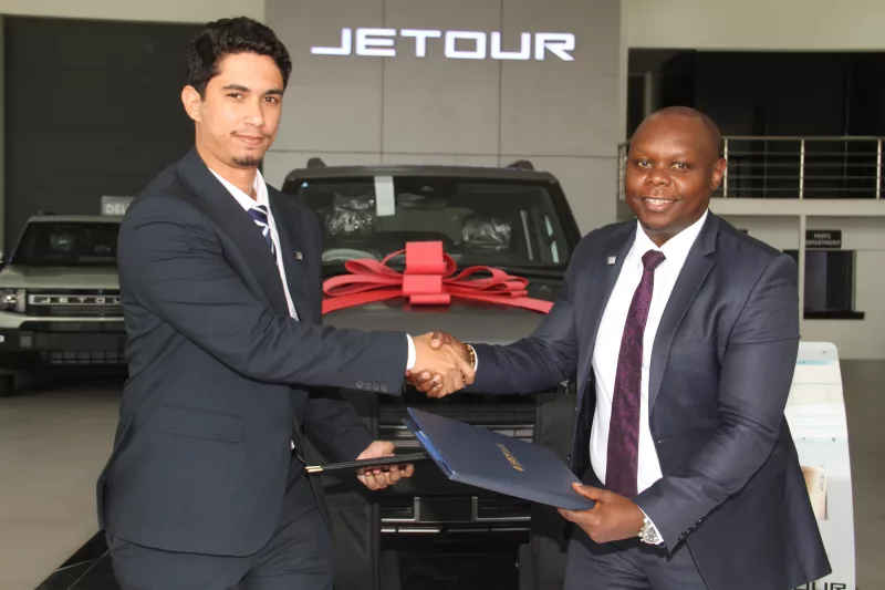 SBM Bank Kenya, global motors centre partner in 95% financing for Jetour SUVs