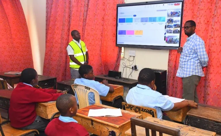 Mombasa schools get smart boards in digital learning push