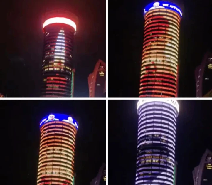 KICC lights up in tribute to Raila Odinga as nationwide commemorations kick off