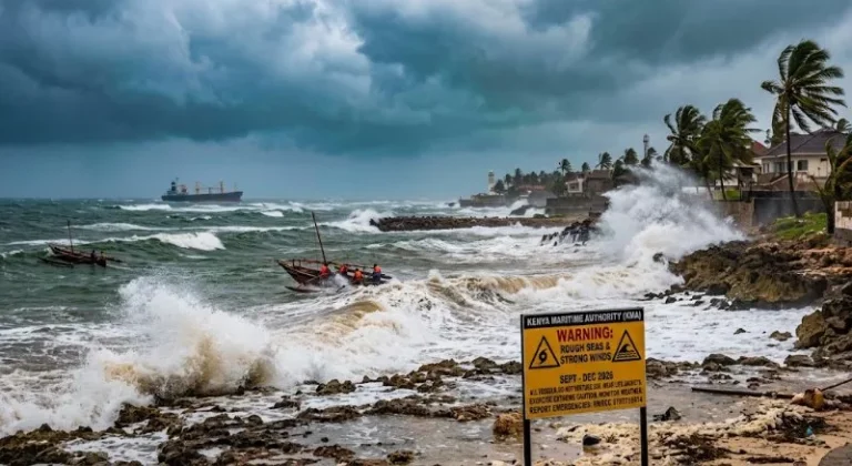 Kenya Met warns fishers of strong winds, rough seas