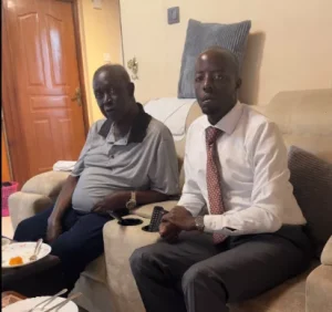 Raila Junior visits recovering Oburu Odinga at home
