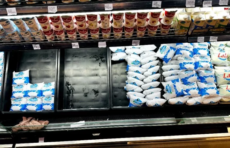Milk is gold: Kenyans hunt for a packet as shelves run dry