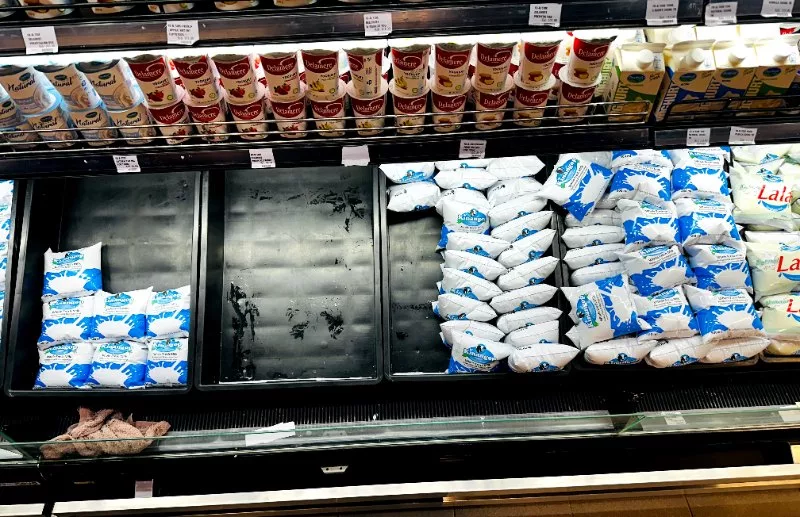 Milk is gold: Kenyans hunt for a packet as shelves run dry