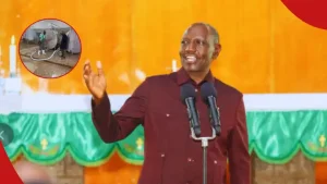William Ruto Shows Kenyans How Milk Is Produced at His Koliel Dairy Farm