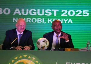 CAF president Motsepe says Africa behind Infantino