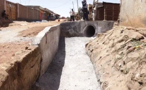 Uasin Gishu clears blocked drains and expands roads